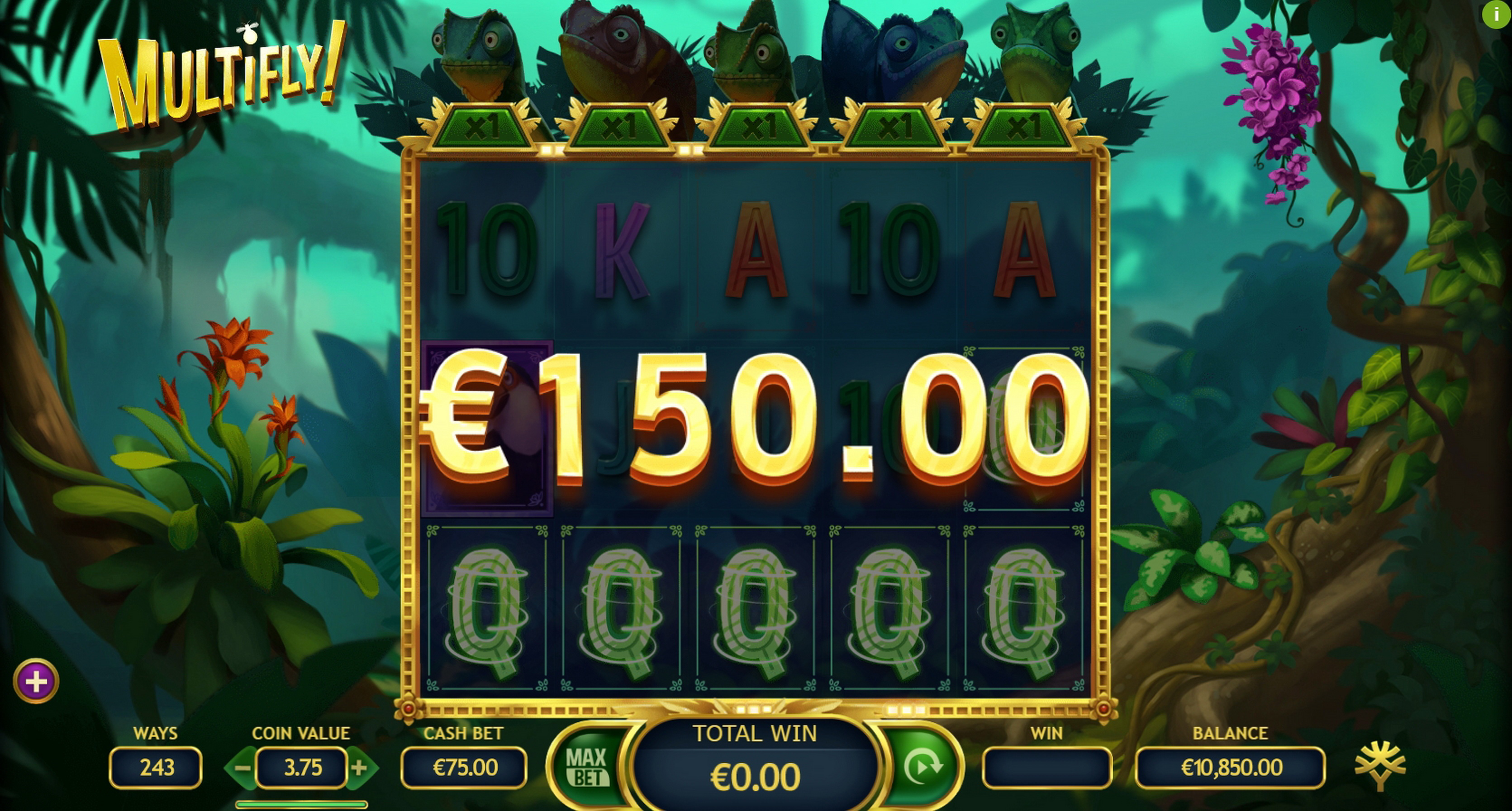 Win Money in MultiFly Free Slot Game by Yggdrasil Gaming